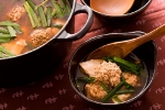 真子と豆腐のチゲ鍋