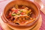 メバルのミネストローネ風スープ